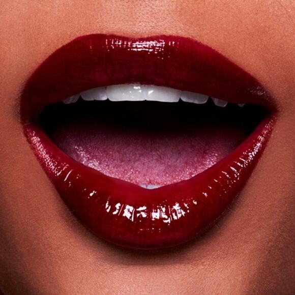 MAC NEW Deep Burgundy Red / Purple Lip Gloss - Picture 4 of 10